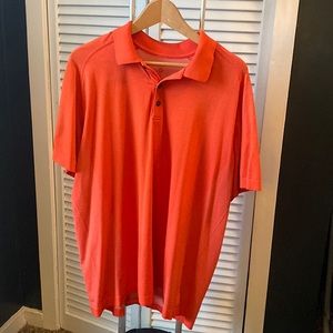 Lululemon Men’s Orange Polo